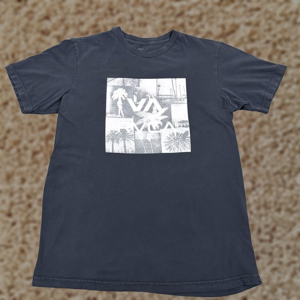 RVCA RVCA VA Graphic T-Shirt Men's Crewneck Short Sleeve Regular Fit Black Medium Size US M / EU 48-50 / 2 - 1 Thumbnail