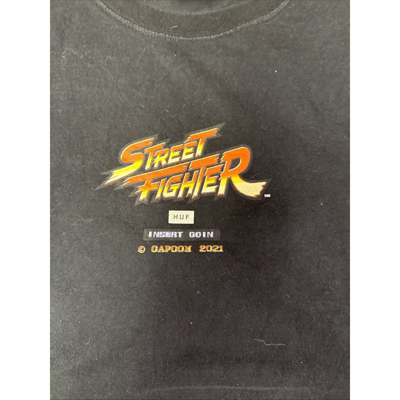 Huf HUF x Street Fighter II Retro Capcom 2021 Long Sleeve Medium Size US M / EU 48-50 / 2 - 2 Thumbnail