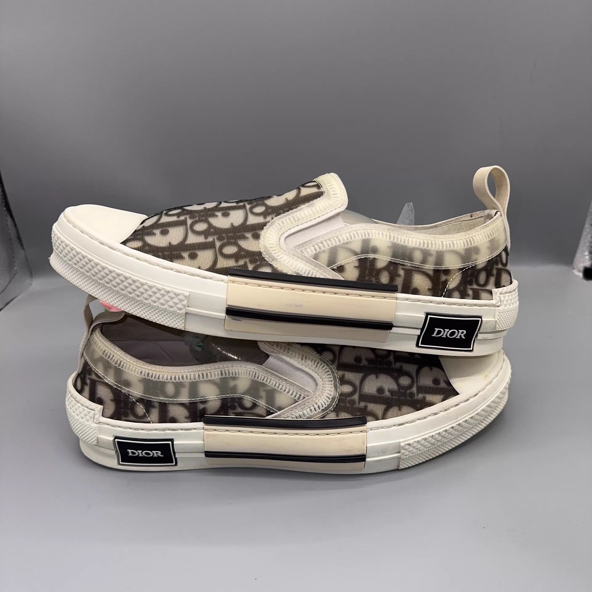 Dior DIOR B23 Black & White Sneakers Size 42 Size US 9 / EU 42 - 6 Thumbnail