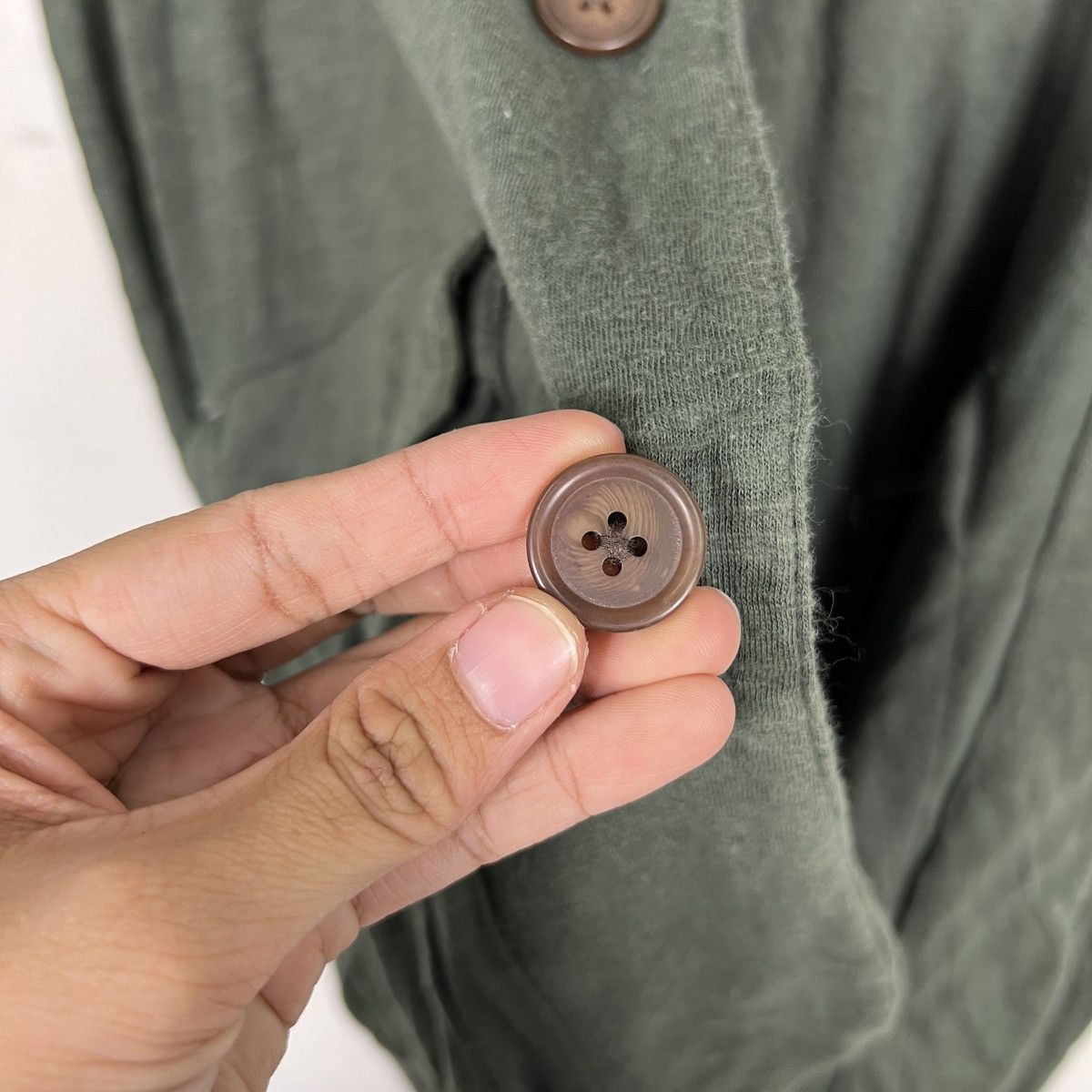 Chevignon 🔥 VINTAGE CHEVIGNON CARGO POCKET CARDIGAN Size US L / EU 52-54 / 3 - 14 Thumbnail