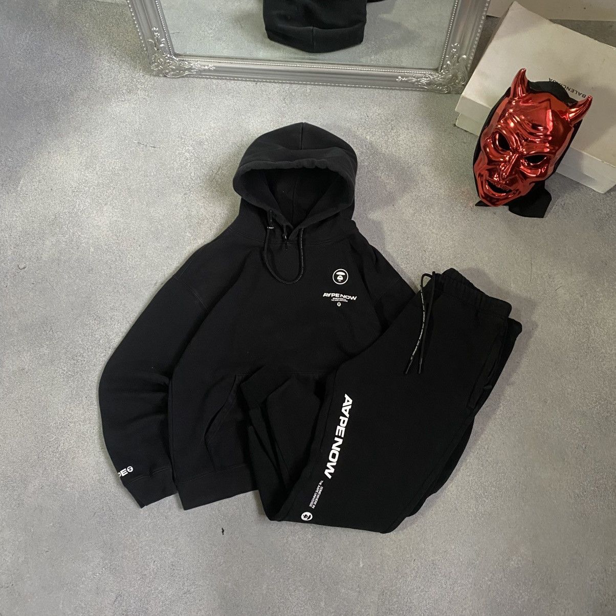 Aape Track Suit Hoodie + Pants Bape Y2K