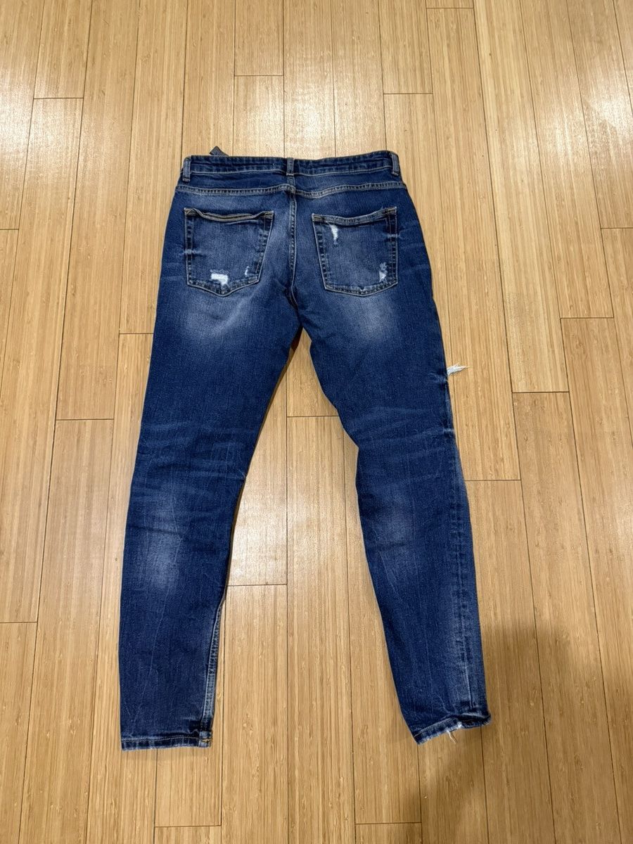 Zara ZARA RIPPED JEANS Size US 31 - 2 Thumbnail