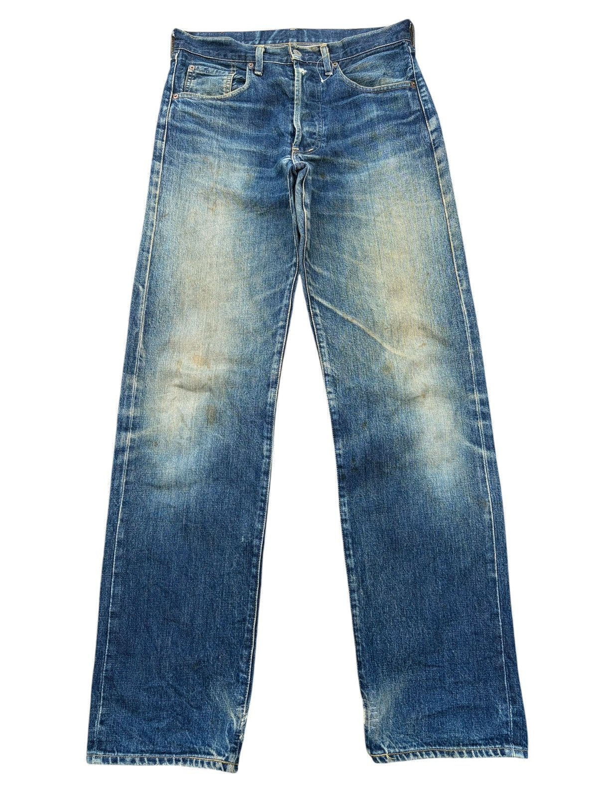 Levi's TRASHER VINTAGE LEVI'S BIG E 503B SELVEDGE DISTRESSED DENIM Size US 32 / EU 48 - 1 Thumbnail