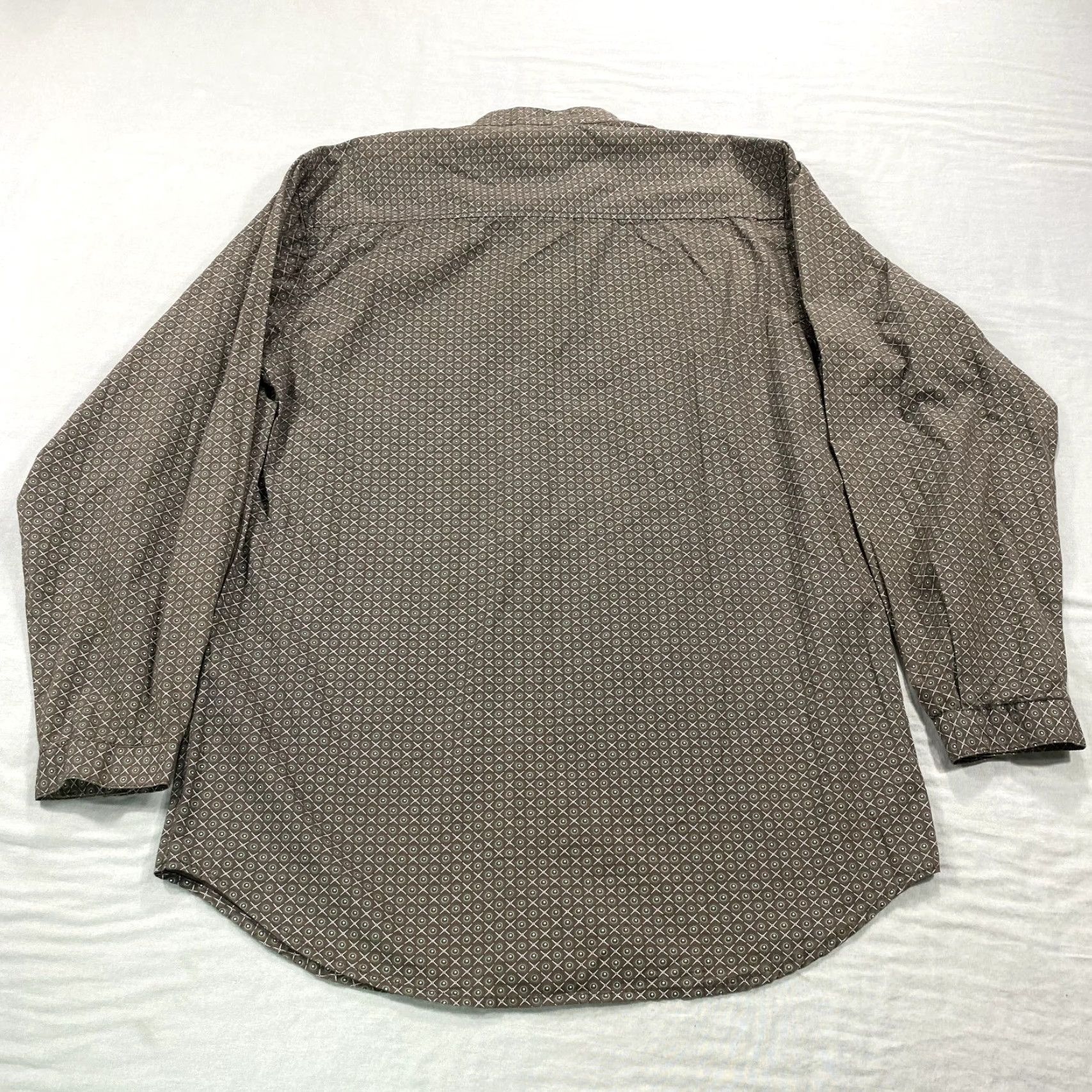 Scully VINTAGE Scully Shirt Mens Small Brown Band Collar Western Button Up Casual Size US S / EU 44-46 / 1 - 2 Thumbnail
