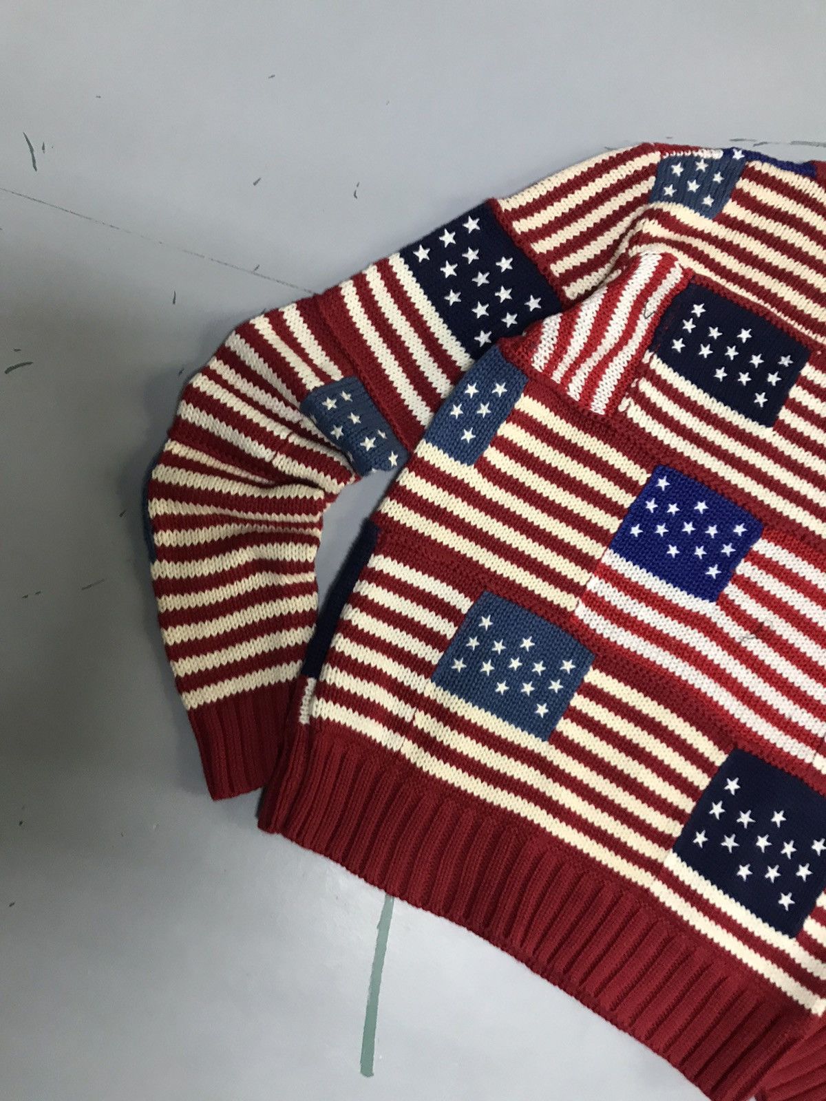 Polo Ralph Lauren Vintage polo Ralph Lauren flag sweater Size US XXS / EU 40 - 9 Thumbnail