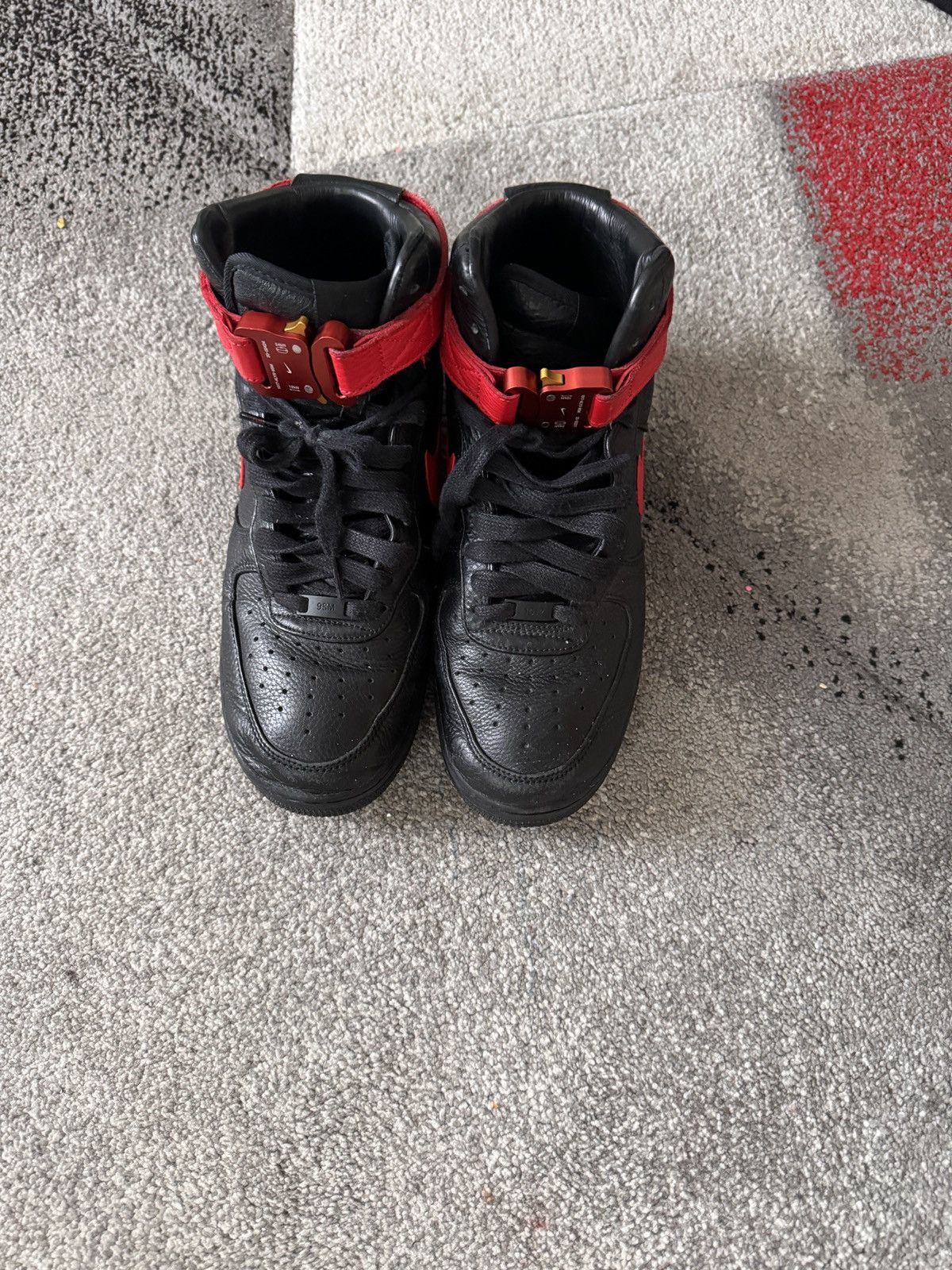 image of 1017 Alyx 9Sm x Nike 1017 Alyx Af1 Shoes in Black, Men's (Size 11.5)