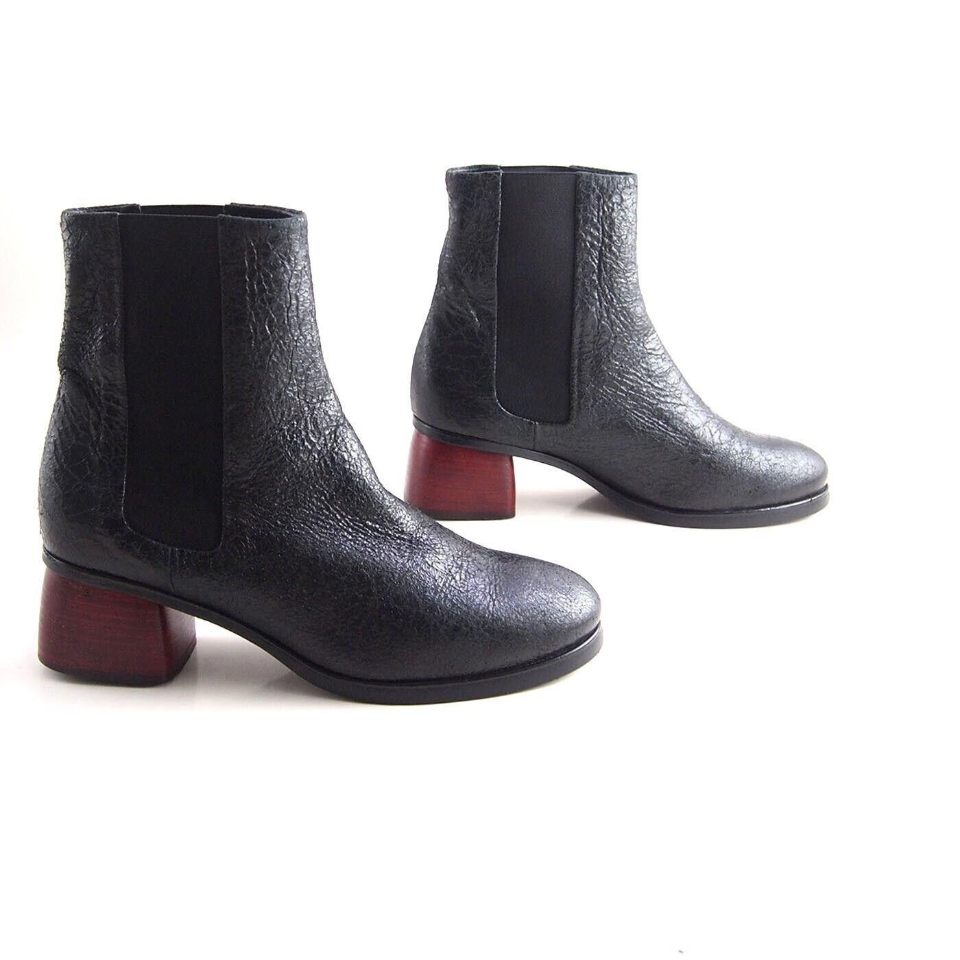 Halmanera Halmanera Chelsea Boots Black Leather US 39 EU 9 $520 Size US 9 / IT 39 - 4 Thumbnail