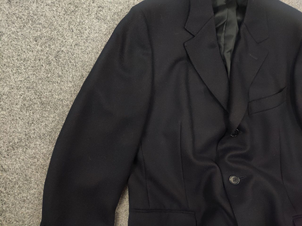 Canali Canali Italy Design 57110 Wool Classic Overcoat Mens Jacket Size US XL / EU 56 / 4 - 7 Thumbnail