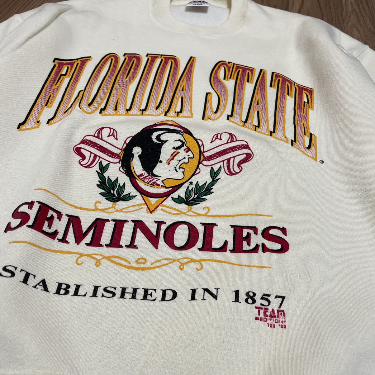 Vintage Vintage 90’s brand new Florida state seminoles sweatshirt Size US XL / EU 56 / 4 - 3 Thumbnail