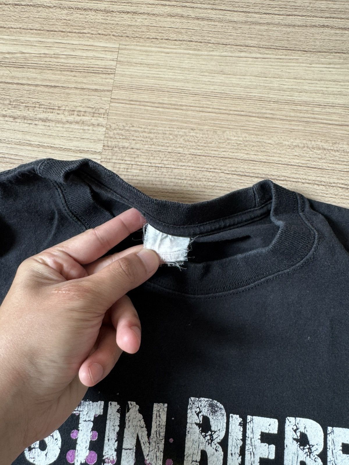 Band Tees × Rap Tees × Vintage Vintage Justin bieber tour t shirt Size US L / EU 52-54 / 3 - 5 Thumbnail