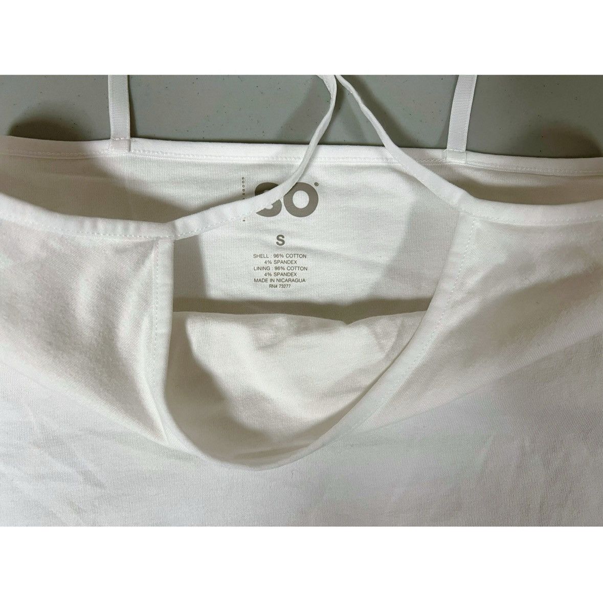 Sonoma SO White ‘The Favorite Cami’ Camisole Tank Top Shirt Size S🤍 Size S / US 4 / IT 40 - 4 Thumbnail