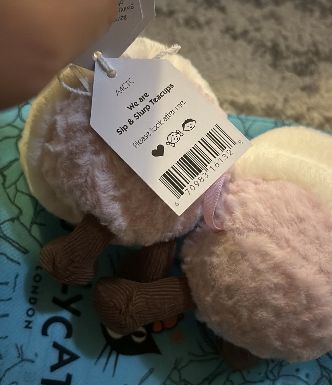 Other Jellycat Amuseables Sip and Slurp Teacups Shanghai Exclusive Size ONE SIZE - 3 Thumbnail
