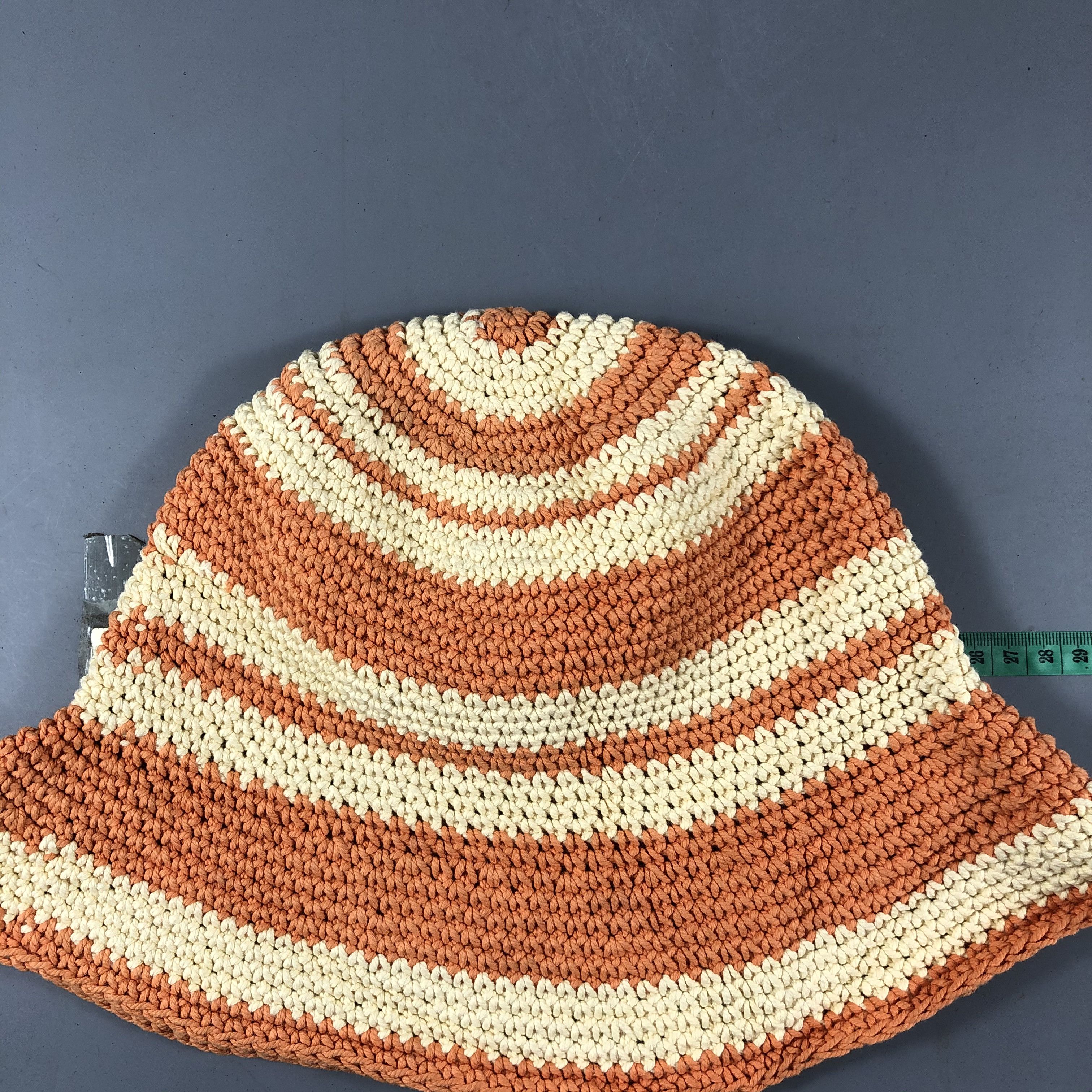Japanese Brand Crochet Bucket Hats Size ONE SIZE - 3 Thumbnail