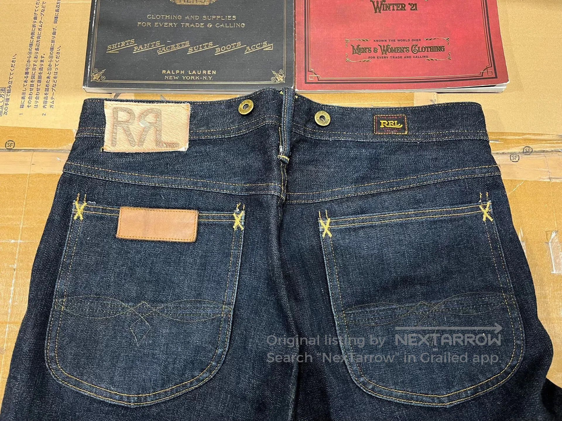 RRL Ralph Lauren RRL Limited Edition Denim Jeans. Size US 31 - 8 Thumbnail