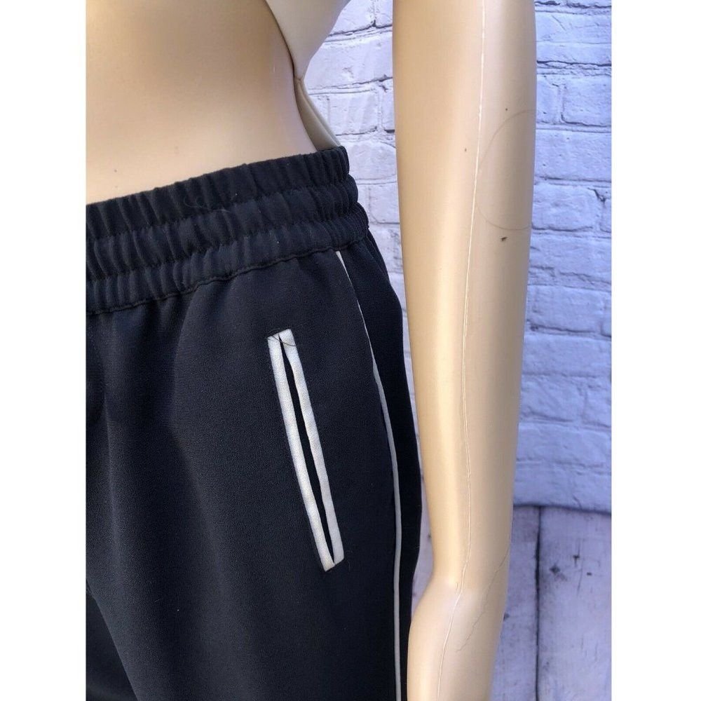 Joie Joie Black Jogger Pants White Trim Size S Size 28" / US 6 / IT 42 - 8 Thumbnail