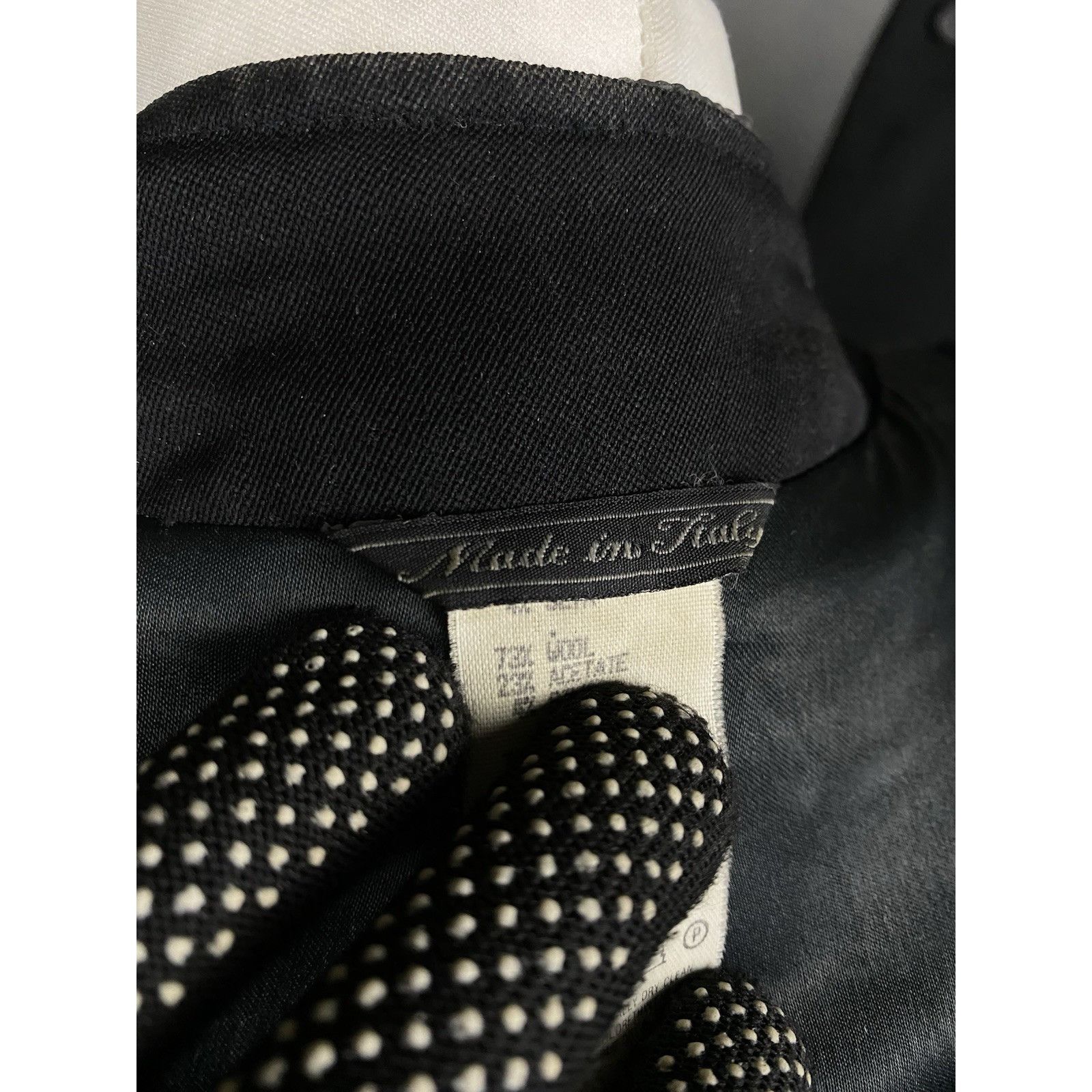 Versace RARE! Gianni Versace Vintage Women's Black Wool Silk 2 Piece Size M / US 6-8 / IT 42-44 - 9 Thumbnail