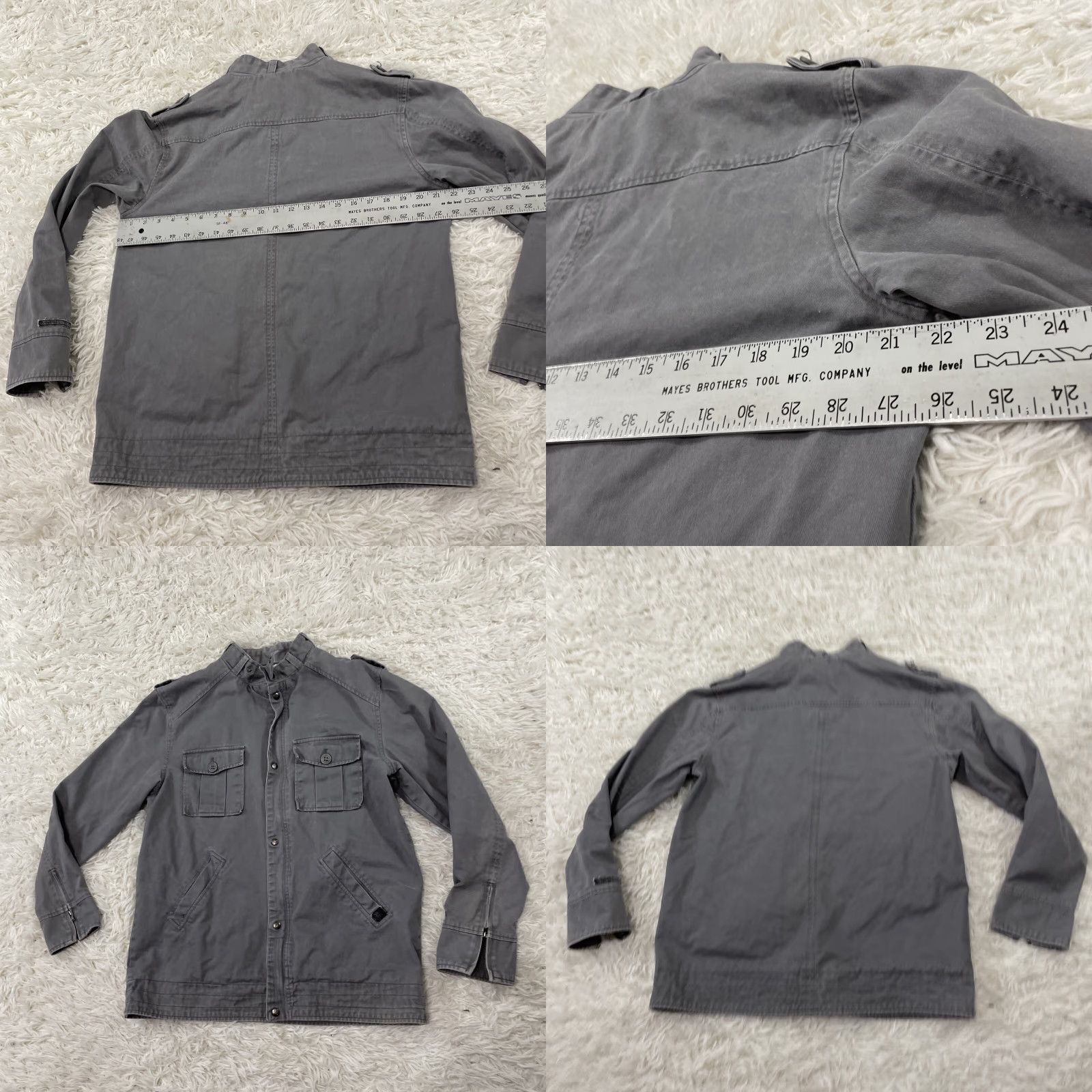Imperial Imperial Motion Utility Jacket Mens L Twill Gray Grandpa Herrington WorkWear L Size US L / EU 52-54 / 3 - 8 Thumbnail