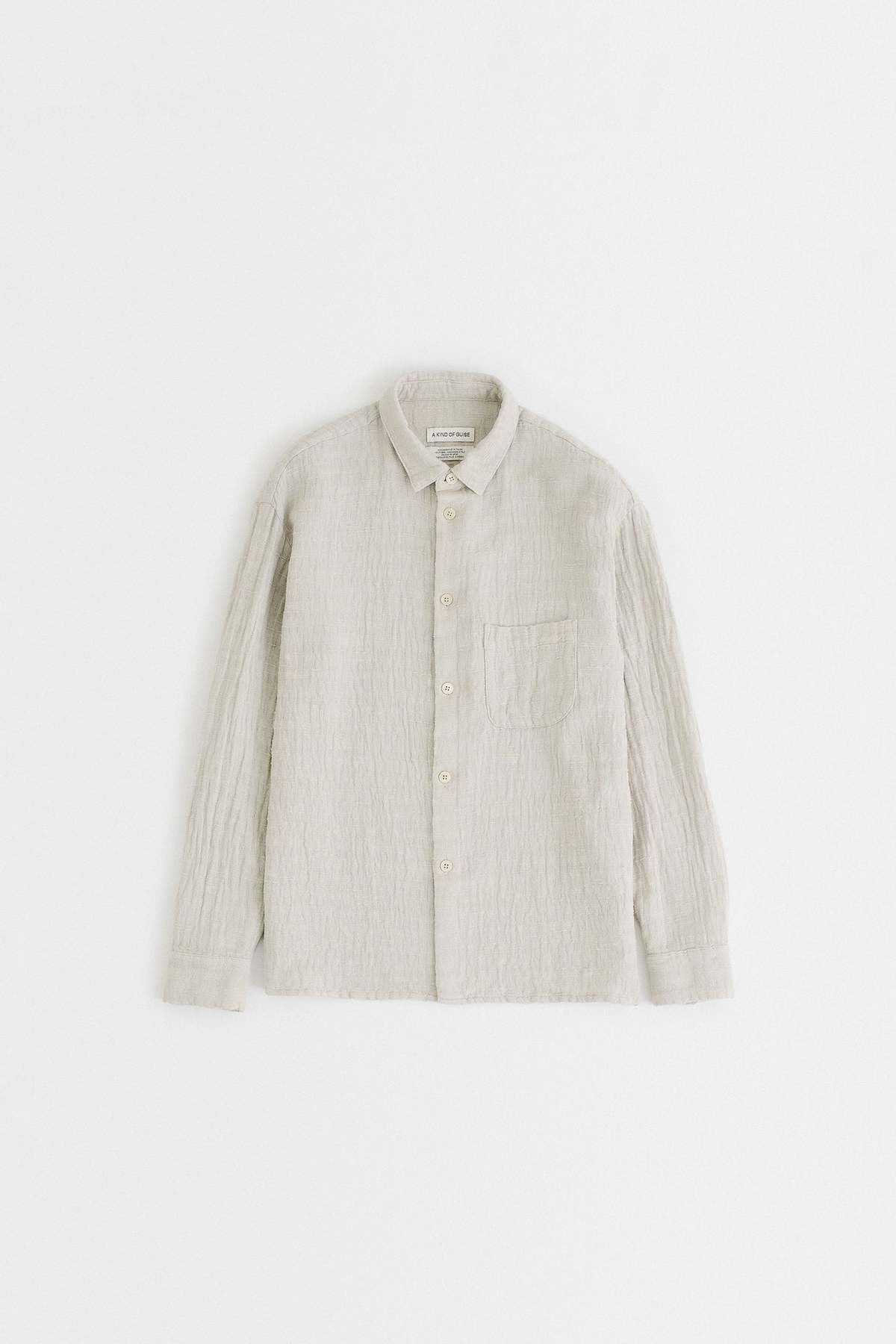 A Kind Of Guise 💚 SS24 A Kind Of Guise Gusto Shirt Washed Clay Medium NEW Size US M / EU 48-50 / 2 - 1 Thumbnail