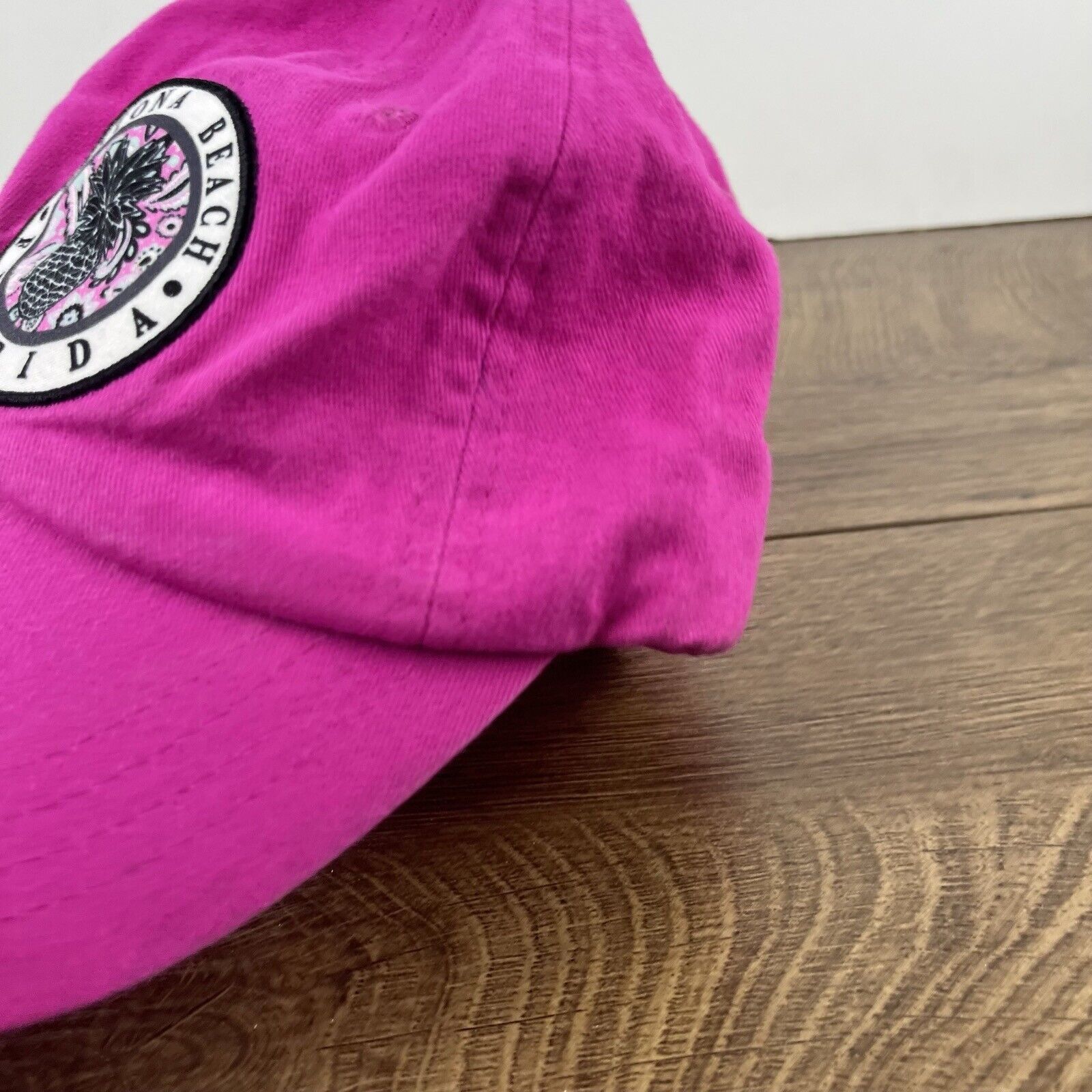 Other Daytona Beach Hat Florida Adjustable Hat Pink Hat Adjustable Size ONE SIZE - 7 Thumbnail