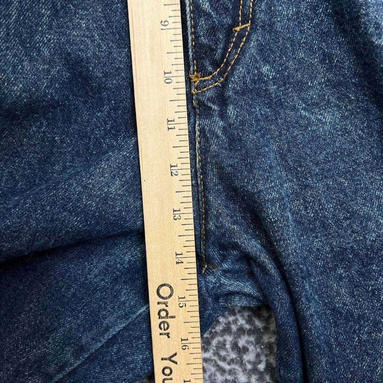 Jordache Vintage Jordache Jeans 13/14 Denim Straight Cotton 30x31 Size 30" / US 8 / IT 44 - 6 Thumbnail
