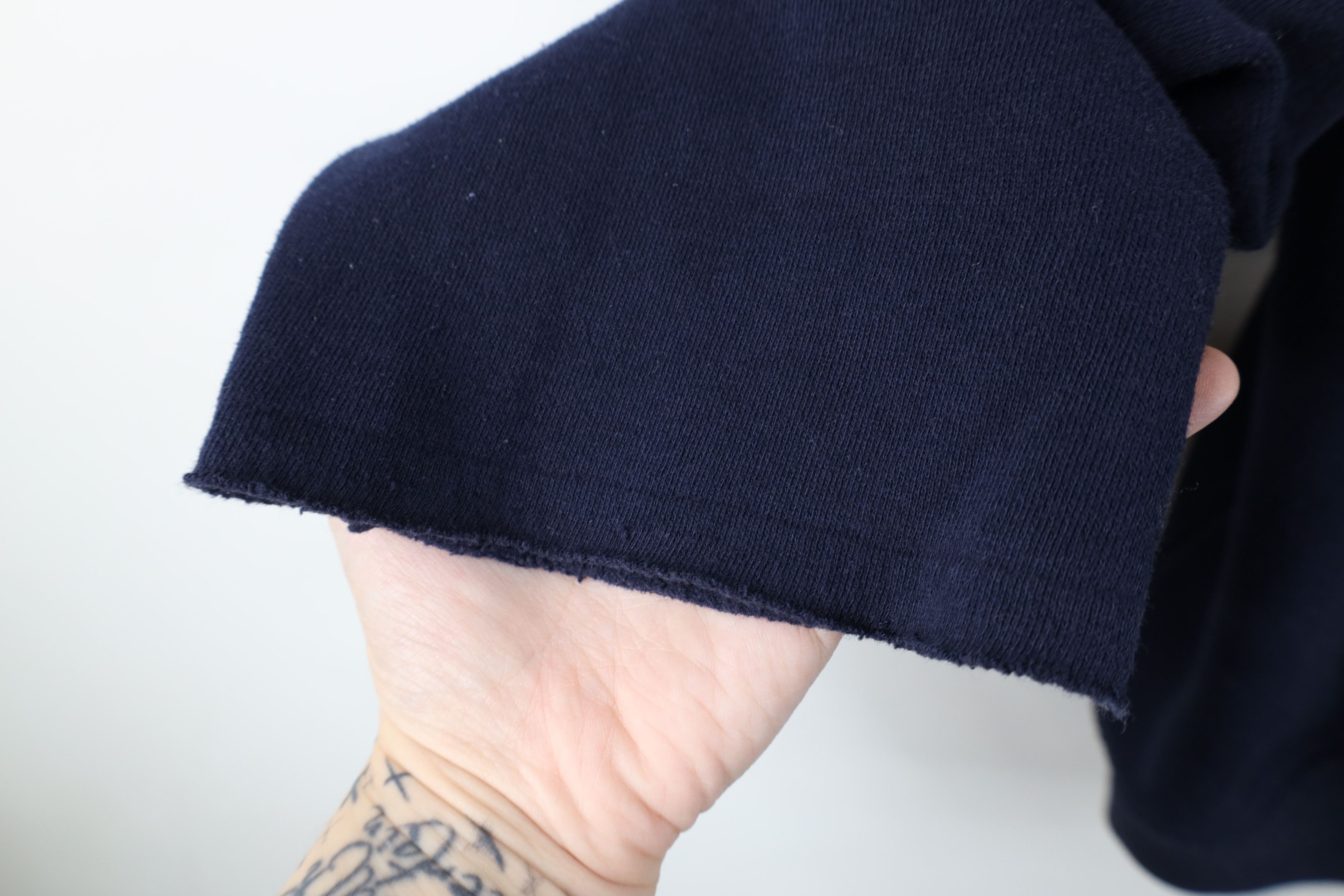 Vintage Vintage 90s Streetwear Block Elbow Patch Cut Off Sweatshirt Size US M / EU 48-50 / 2 - 5 Thumbnail