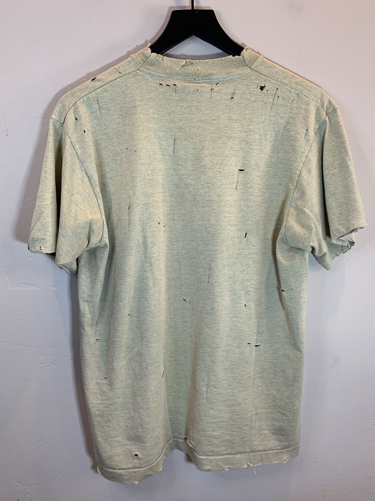 Vintage RARE PERFECT Vintage Single Stitch Distressed Pocket Shirt Size US M / EU 48-50 / 2 - 2 Thumbnail