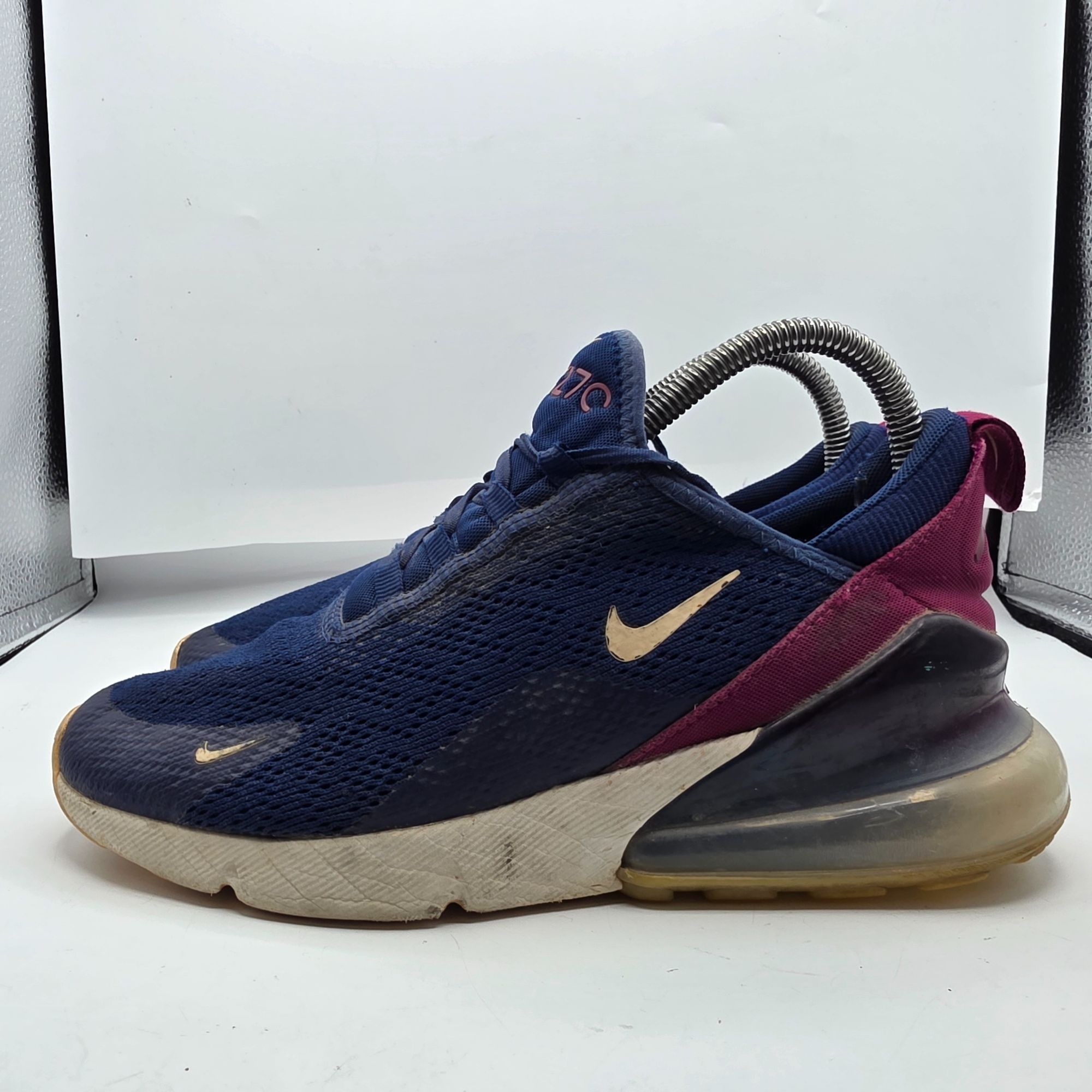 Nike Nike Air Max 270 Womens Size 7.5 Blue Void Purple Athletic S Size US 7.5 / IT 37.5 - 13 Thumbnail