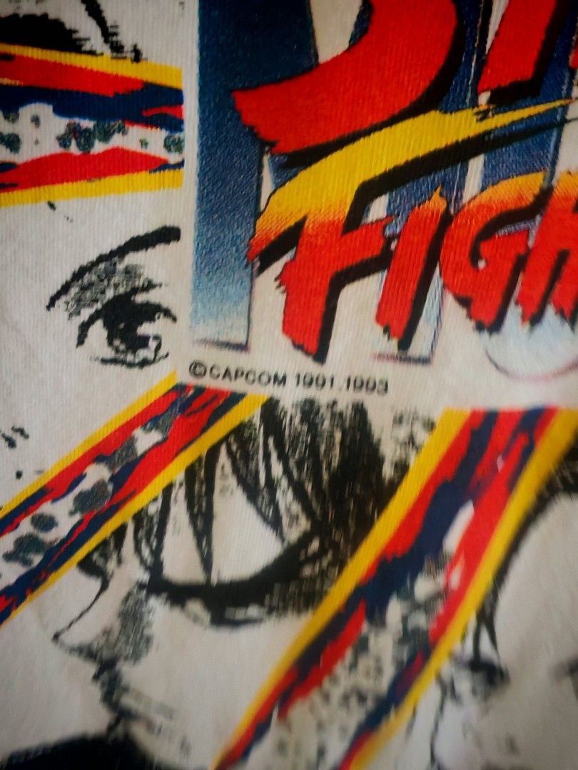 Street Fighter Vintage 90s Street Fighter II Capcom Japan Tee Size US M / EU 48-50 / 2 - 3 Thumbnail