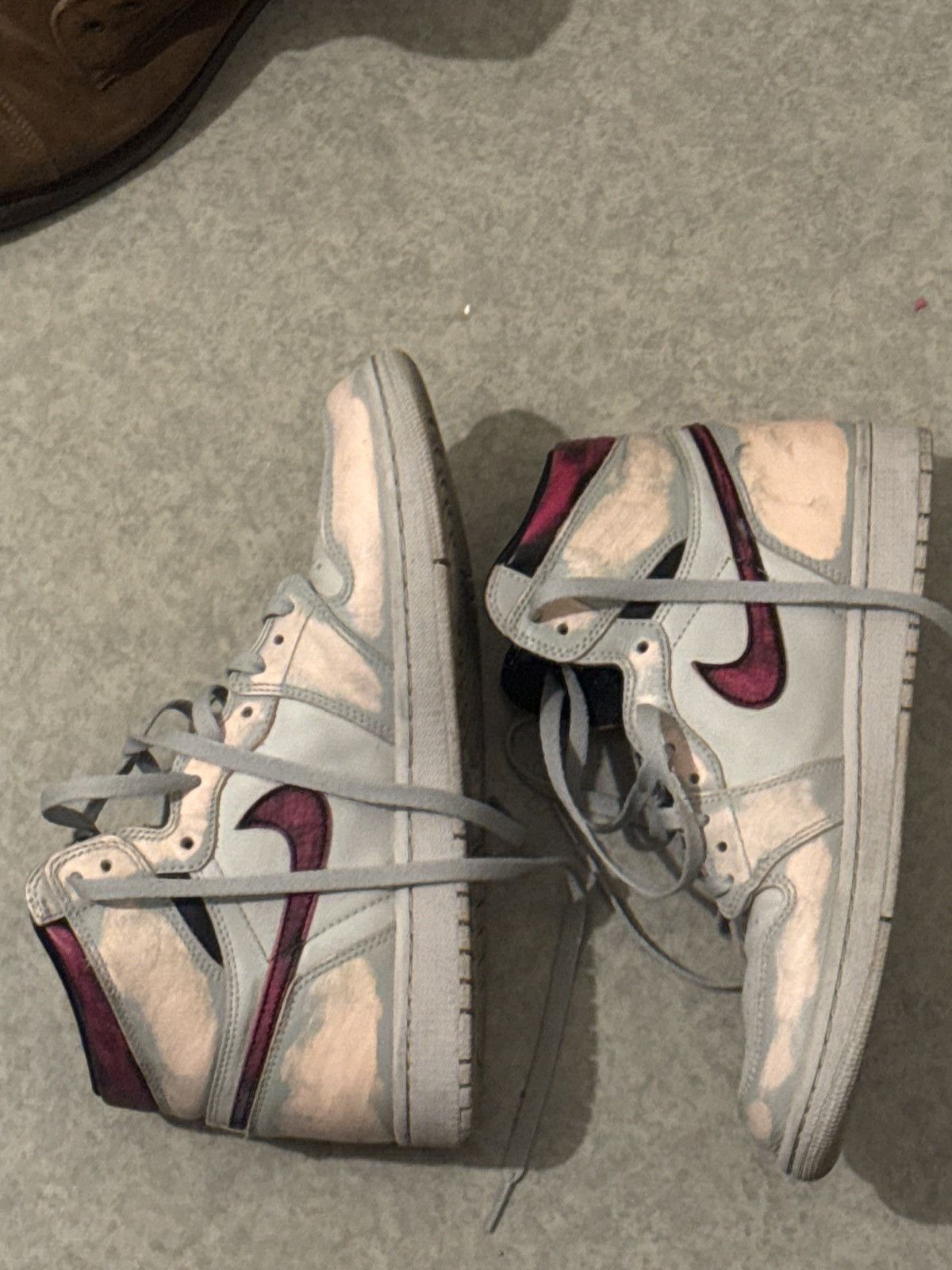 Nike NIKE SB AIR JORDAN 1 HIGH OG PINK Size US 10.5 / EU 43-44 - 5 Thumbnail