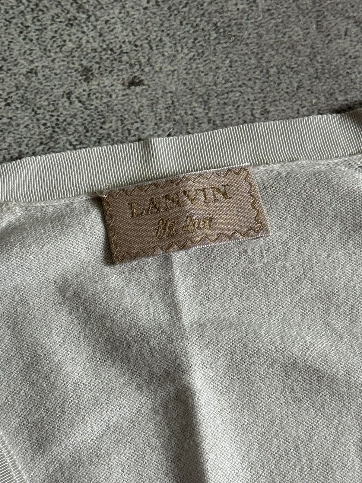 Lanvin Lanvin casual long cardigan sweater knitwear jumper pullover Size L / US 10 / IT 46 - 5 Thumbnail