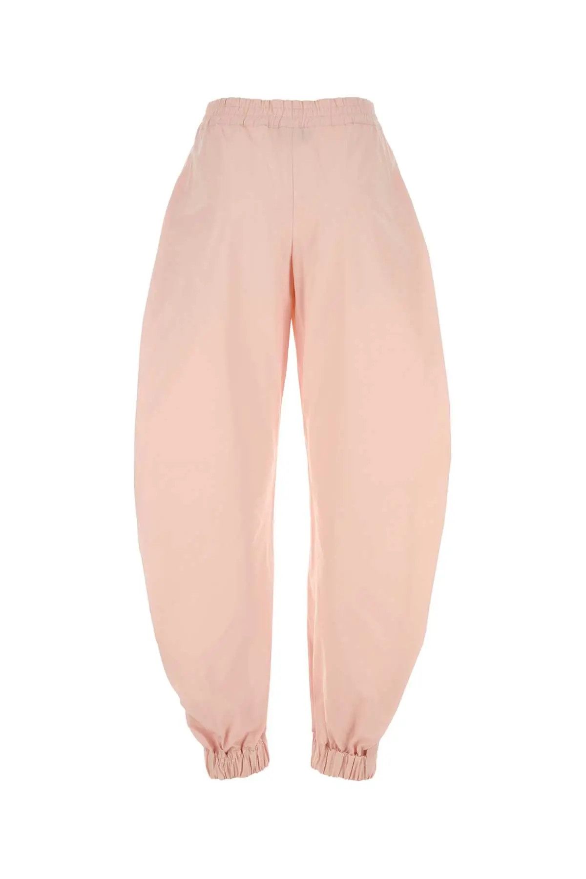 The Attico o1s22i1n1024 Poplin Joggers in Pink Size 27" / US 4 / IT 40 - 2 Thumbnail
