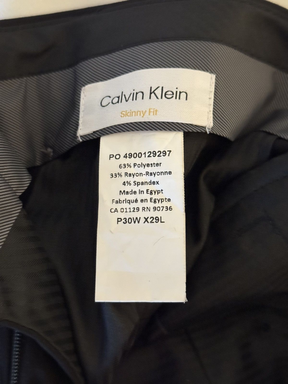 Calvin Klein Calvin Klein suit pants Size US 30 / EU 46 - 4 Thumbnail