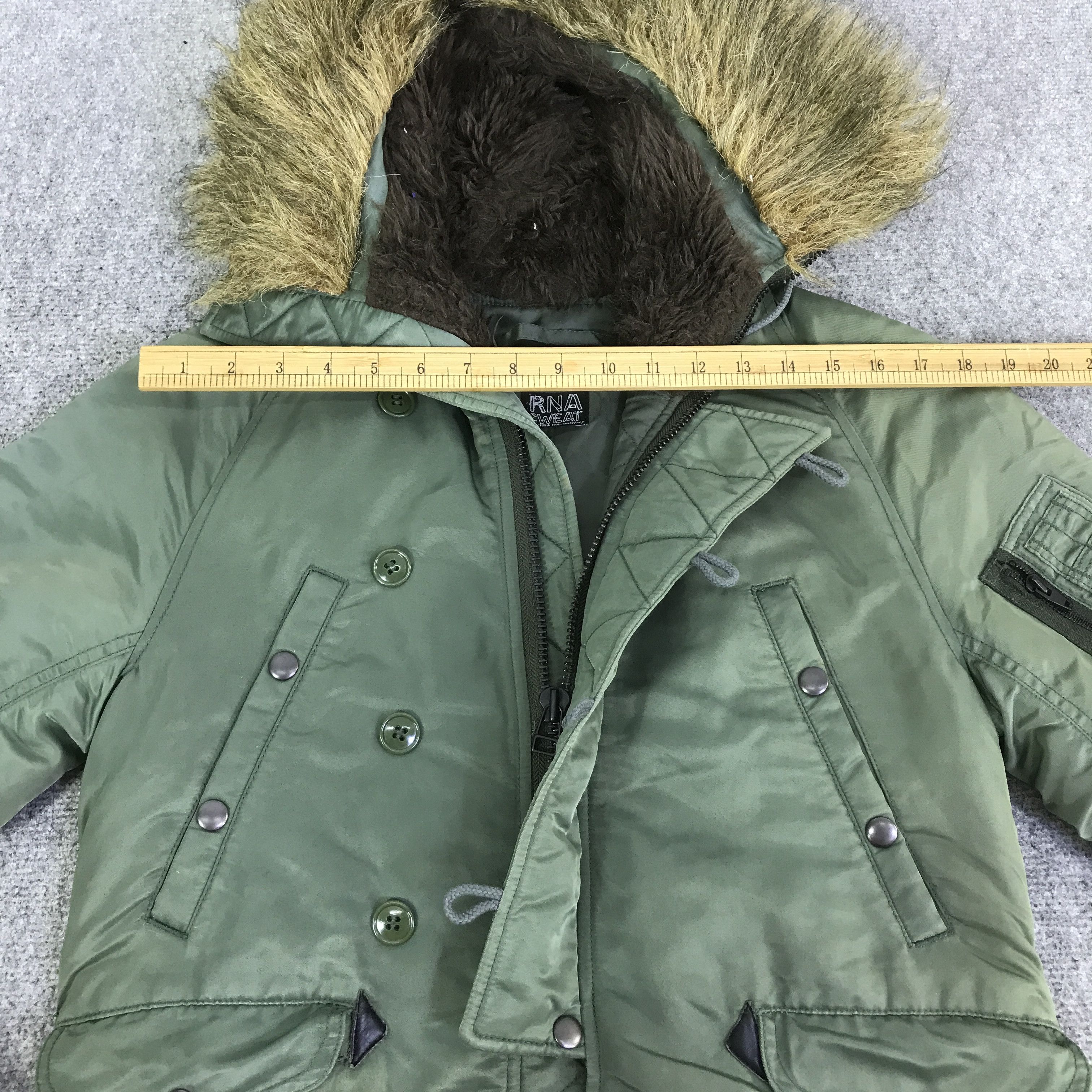 Japanese Brand Rna fur hoodie winter jacket K113B15 Size US M / EU 48-50 / 2 - 5 Thumbnail