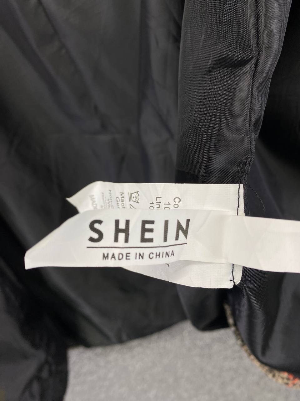 Japanese Brand × Shein Shein Shadow Plaids Rare Long Jacket Size S / US 4 / IT 40 - 9 Thumbnail