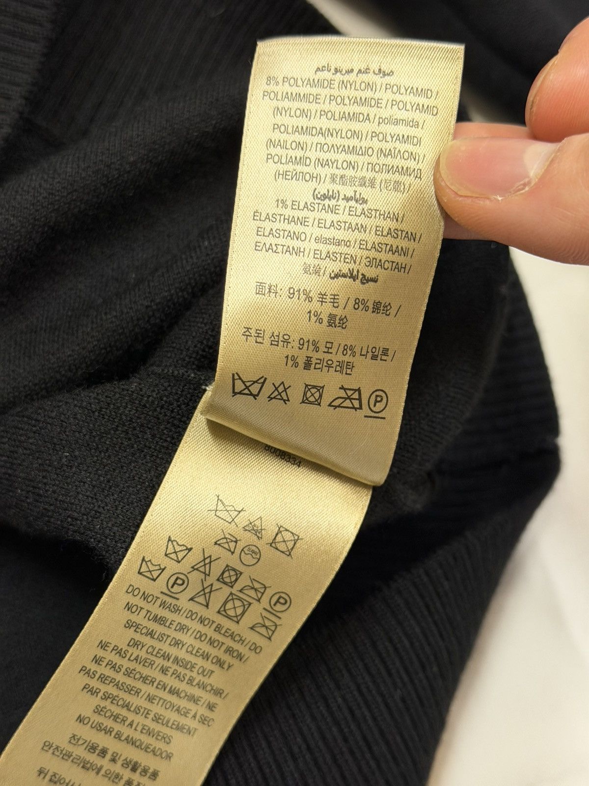 Burberry Burberry Merino Wool Sweater Size XXS / US 00 / IT 34 - 6 Thumbnail