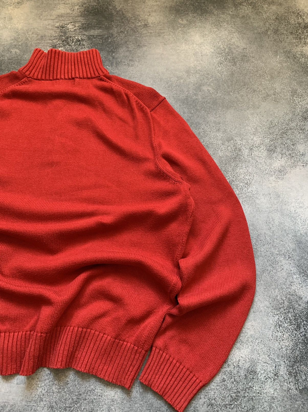 Polo Ralph Lauren × Vintage Vintage Polo Ralph Lauren Zip 1/4 Sweater Old Money Y2K Size US XL / EU 56 / 4 - 13 Thumbnail