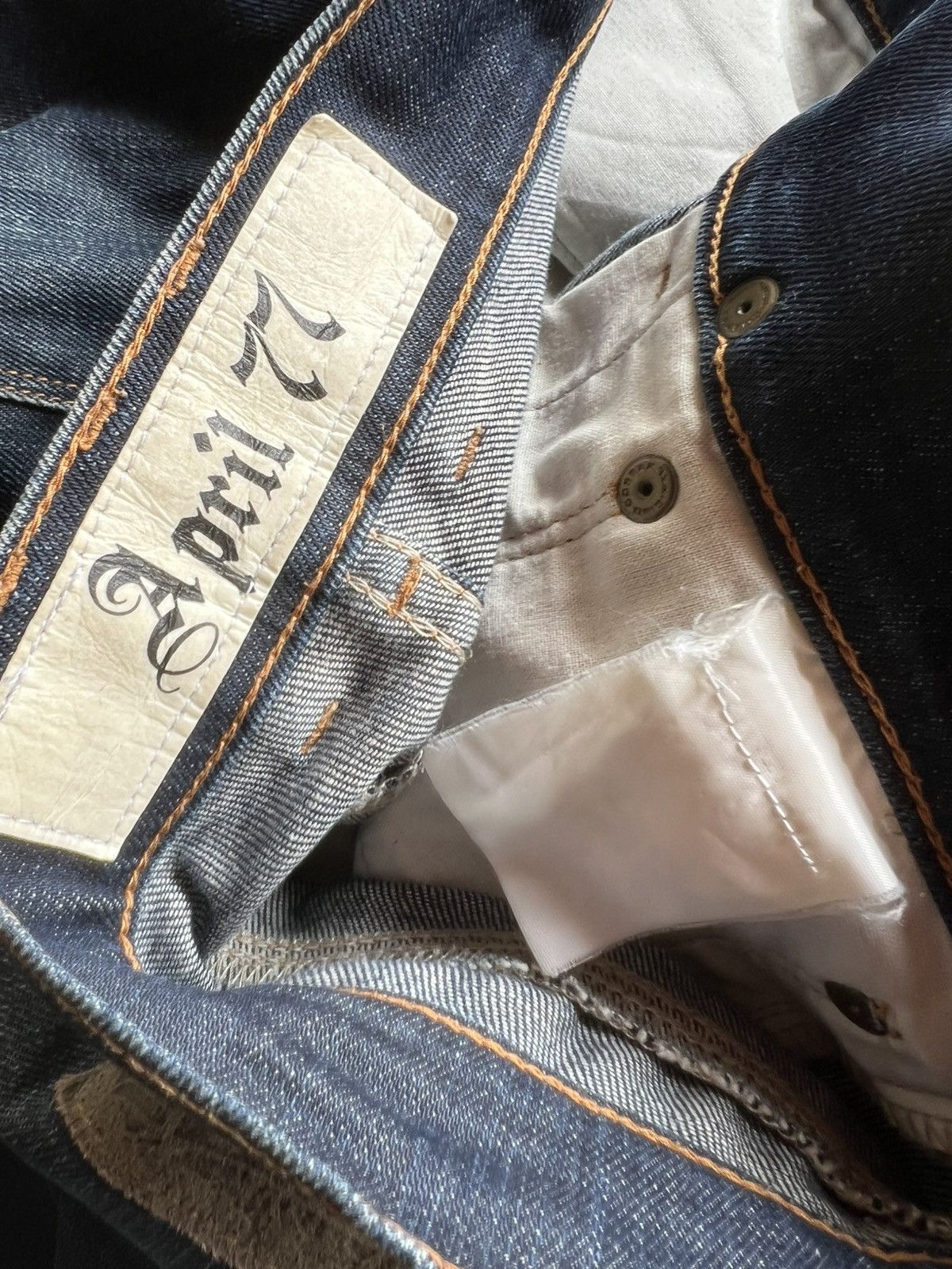 April 77 2001 April 77 Joey Distressed Fade Stretch Denim Jeans Size US 30 / EU 46 - 22 Thumbnail