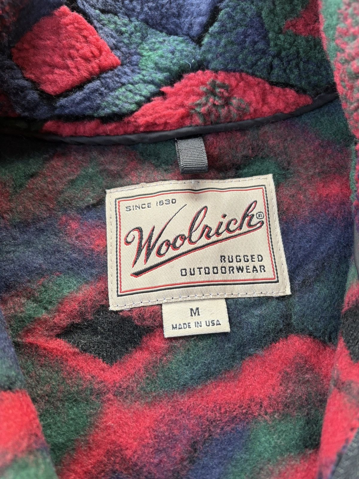 Woolrich Woolen Mills Vintage 1990s Woolrich Aztec Navajo Blanket Jacket Size US M / EU 48-50 / 2 - 19 Thumbnail