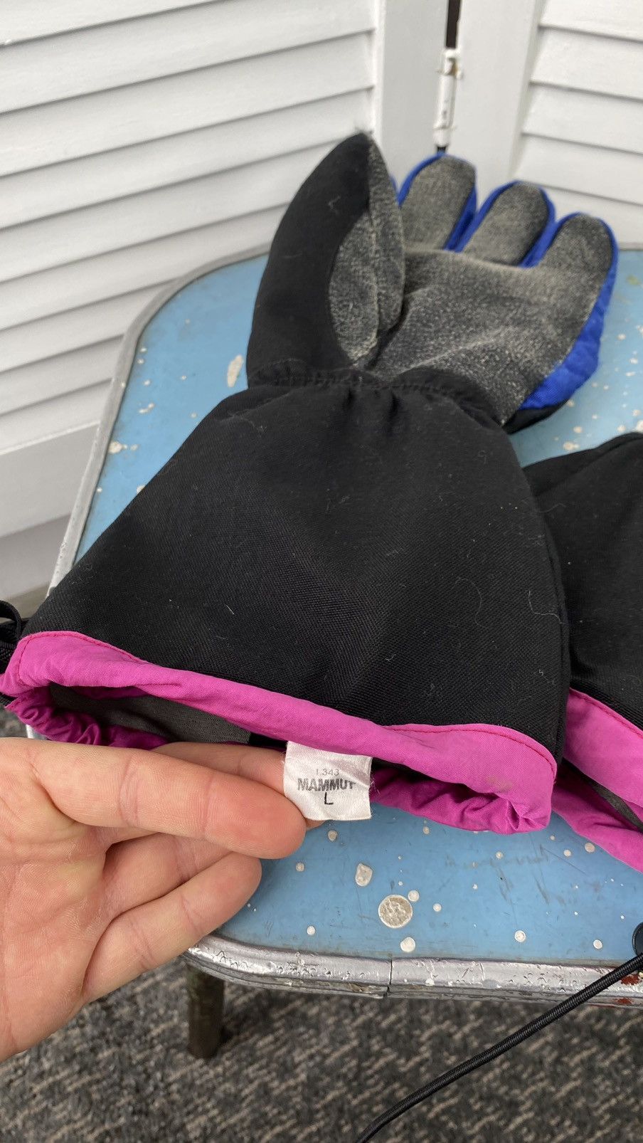 Mammut × Vintage Vintage Mammut Gore Tex Sport Ski Snow Gloves Size ONE SIZE - 10 Thumbnail