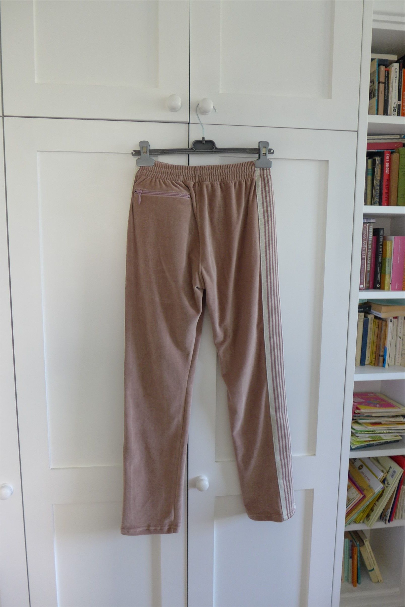 Needles Needles Narrow Track Pant - Old Rose Velour Size US 30 / EU 46 - 5 Thumbnail
