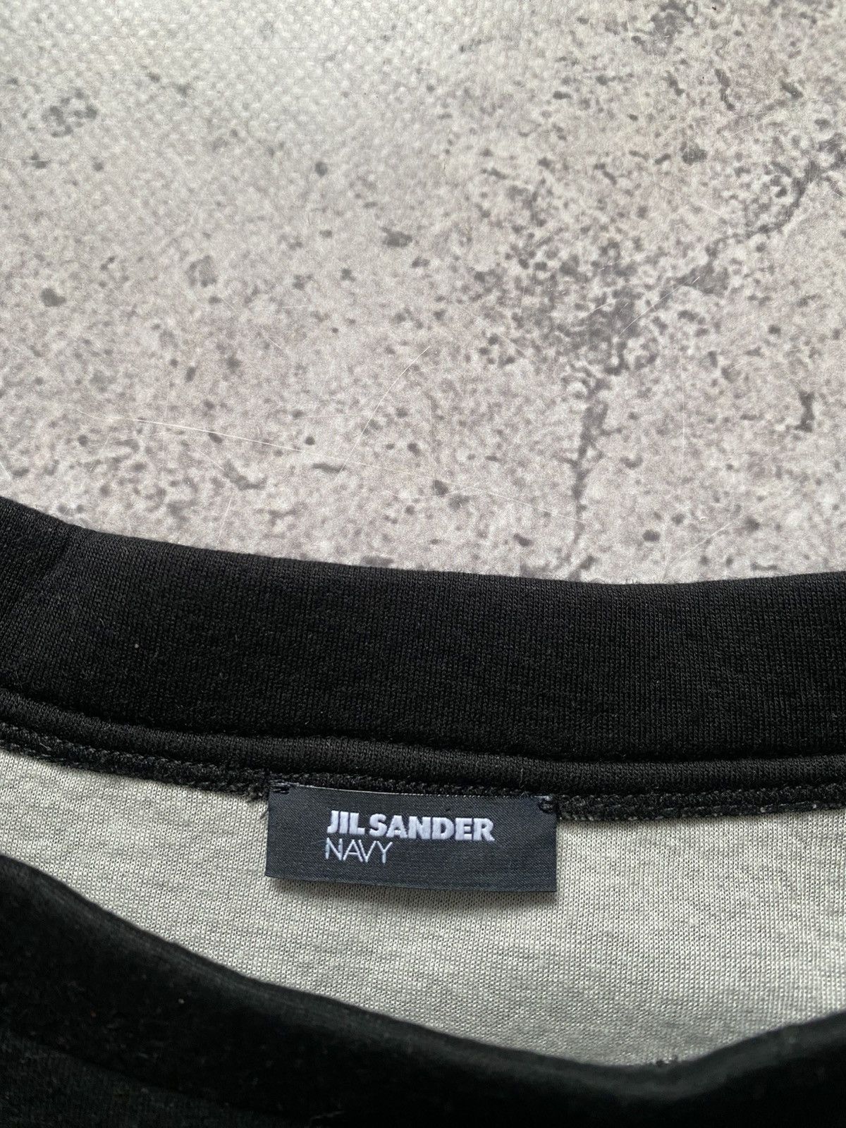 Jil Sander × Uniqlo Jil Sander Navy Sweater Made in Italy Modal Soft Crewneck Jumper Size M / US 6-8 / IT 42-44 - 3 Thumbnail