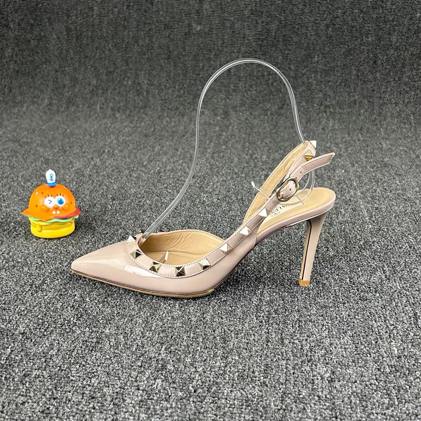 Valentino Valentino Nude Studded High Heels Size 35 Size US 4.5 / IT 34.5 - 3 Thumbnail