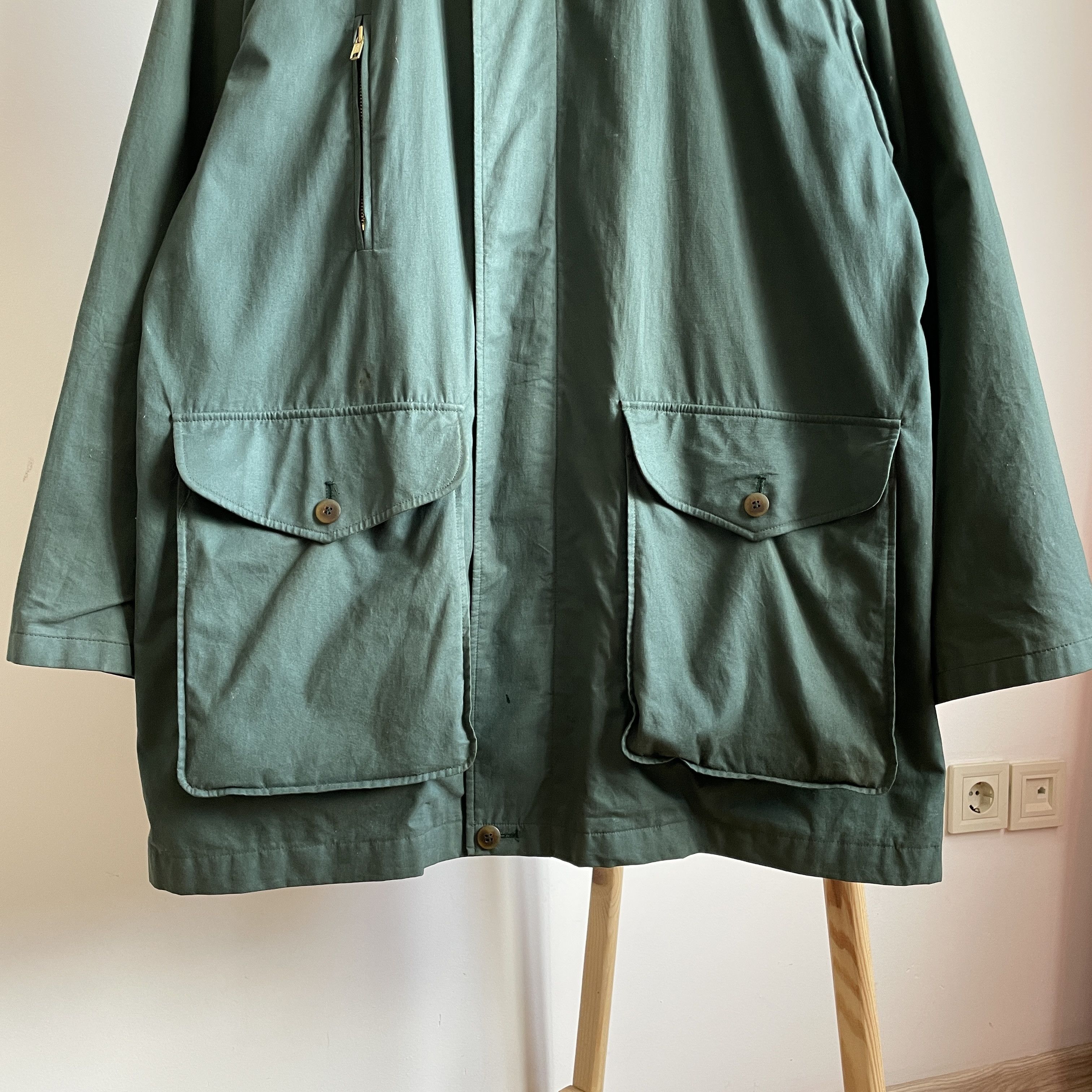 Burberry Thomas Burberry Vintage 90's Rain Jacket Size UK 48 Size US XXL / EU 58 / 5 - 9 Thumbnail