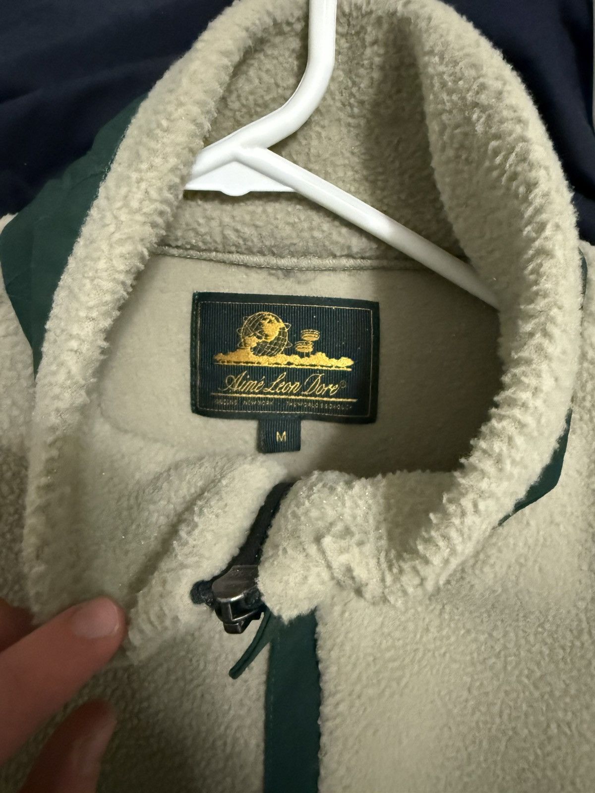Aime Leon Dore MEDIUM UNISPHERE QUARTER ZIP FLEECE PULLOVER Size US M / EU 48-50 / 2 - 5 Thumbnail