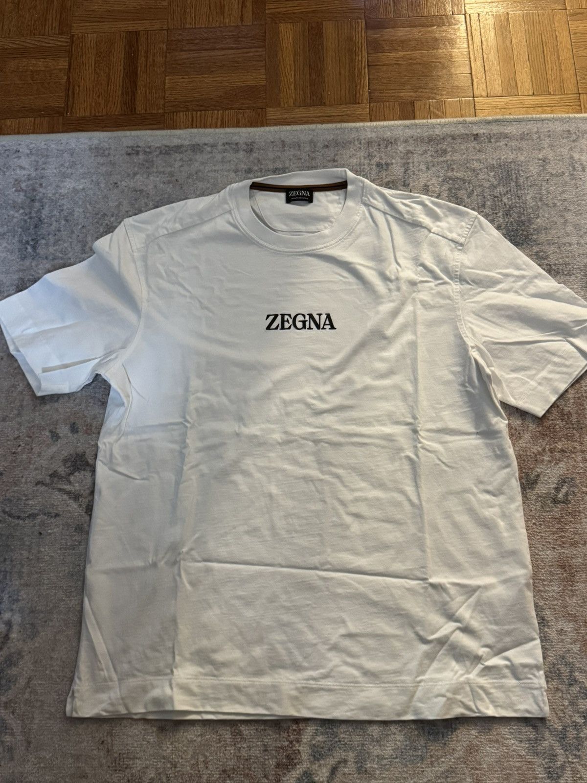 Zegna Logo Tee
