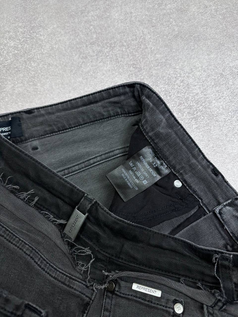Represent Clo. Represent Slim Fit Distressed Jeans Y2K 32 Size US 32 / EU 48 - 9 Thumbnail