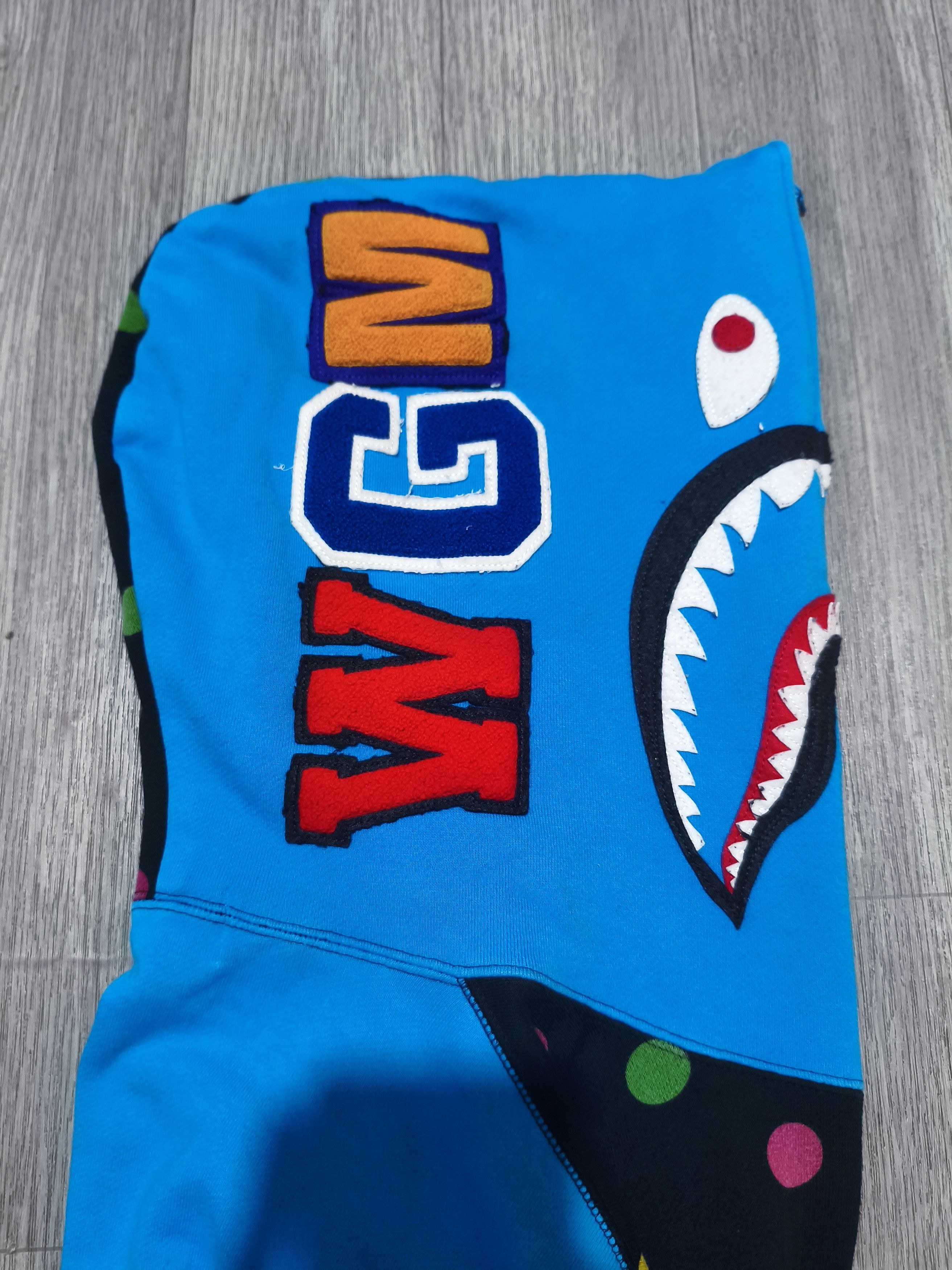 Bape Bape baby milo polka dot shark full zip hoodie Size US L / EU 52-54 / 3 - 3 Thumbnail