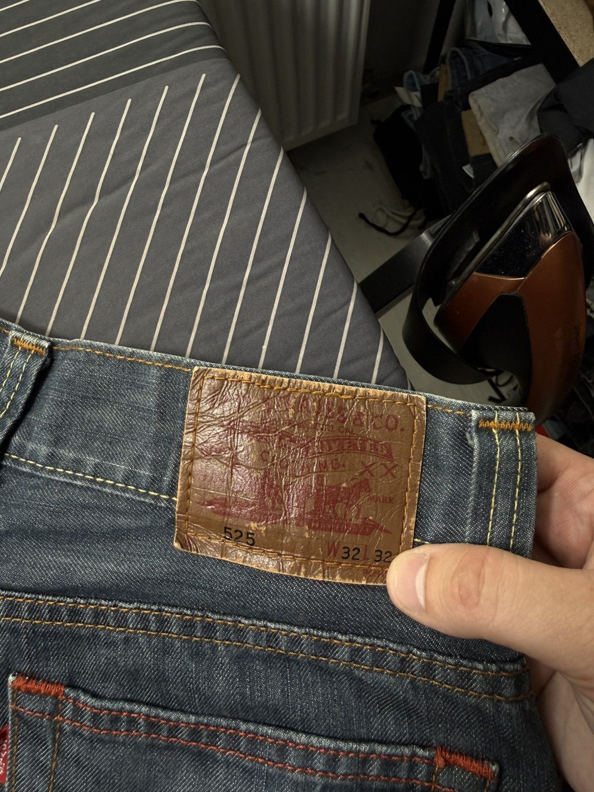 Levi's Vintage Clothing Levi’s 525 Bootcut Jeans Women W32 Vintage Y2K Blue Denim Size 32" / US 10 / IT 46 - 14 Thumbnail