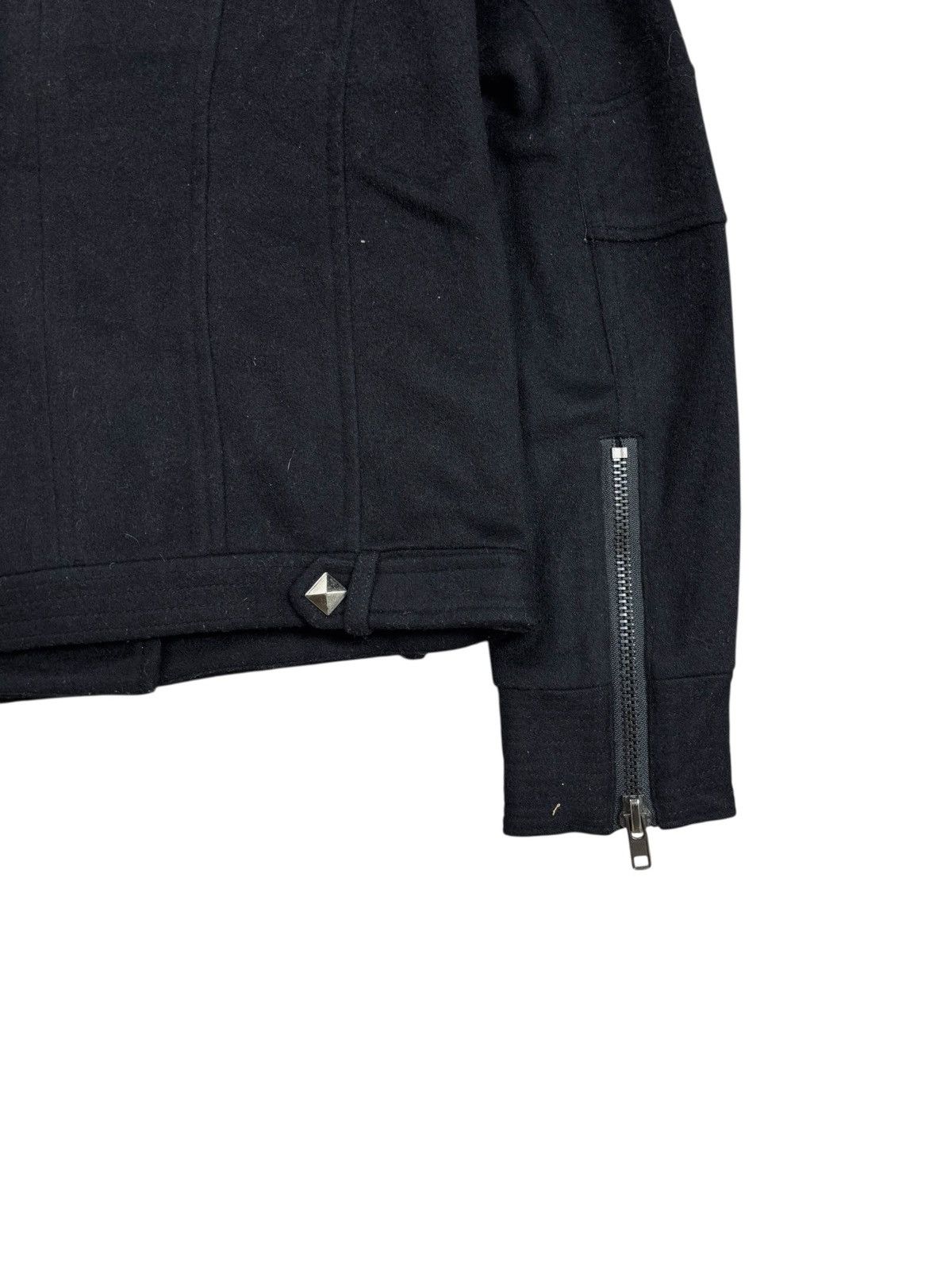 14th Addiction 2000s Murua - Vkei Style Multizips Rider Wool Jacket Size US M / EU 48-50 / 2 - 9 Thumbnail
