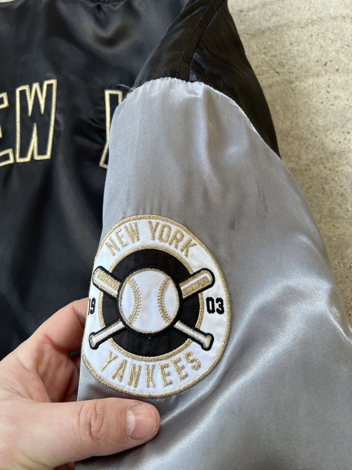 New York Yankees New York Yankees MLB Majestic Vintage Bomber Size US S / EU 44-46 / 1 - 4 Thumbnail